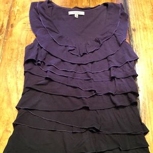 Classiques Entier purple ruffle top